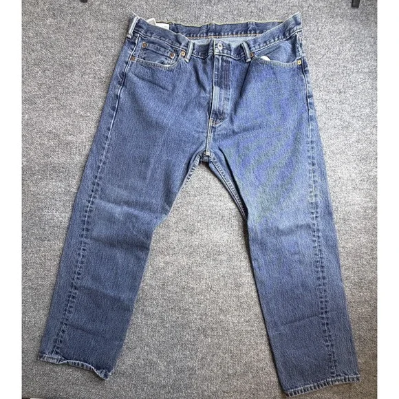 Levis 505 Jeans‎ Men's 40x30 Regular Fit Straight Leg Blue Cotton Denim