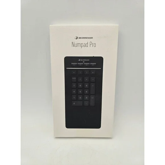 3Dconnexion Numpad Pro Wireless Bluetooth Programmable Keypad 3DX-700105