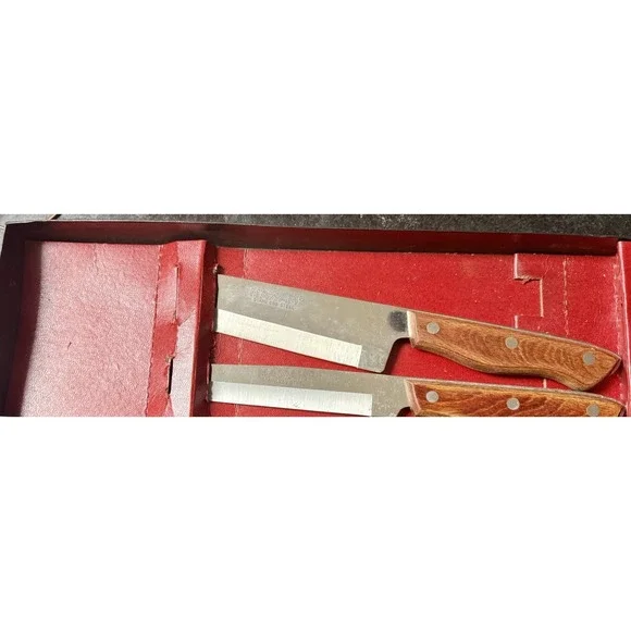 Vintage Maxam Carving‎ knife set made in Japan (lot#10947)
