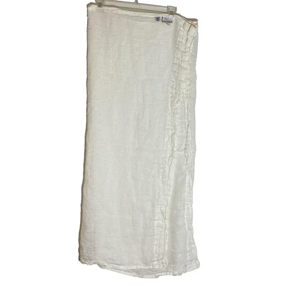 Baby & Child Restoration Hardware Belgian Linen Curtain Panel White Sheer Kids