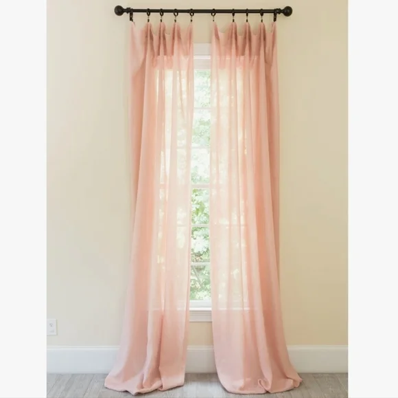NWT Linen Semi Sheer Curtain - 54
