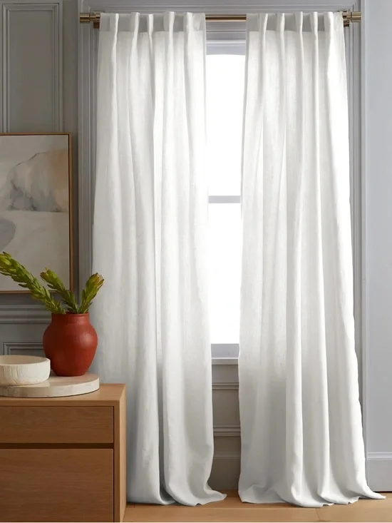 Quince 48x84 European Linen Curtain
