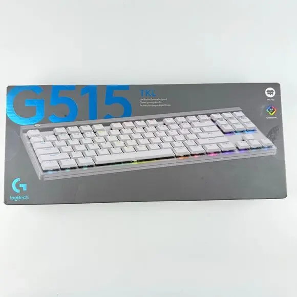 Logitech G515 TKL Wired Mechanical Low-Profile Gaming Keyboard New In Box Sealed