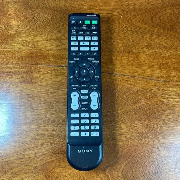 Sony RM VZ320‎ Remote Commander Universal Remote Control Black