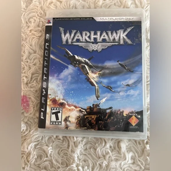 Sony Warhawk for PlayStation 3 - Blue and‎ White Cover