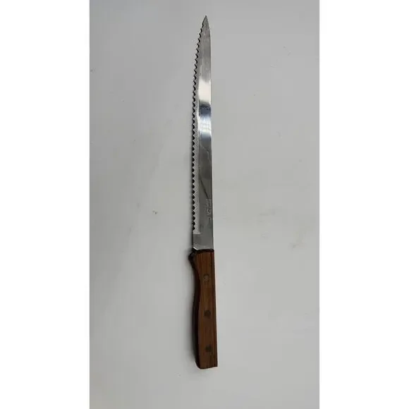 Super-Chef Everbrite S.STEEL knife 15.5'' Japan Wood Handle