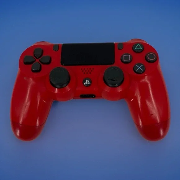 Used Sony PS4 CUH-ZCT2U Video Game Controller Red Untested