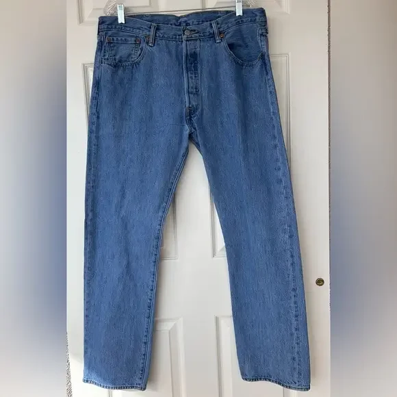 Levi’s‎ 501 Jeans Button Fly Boot Cut 38x32