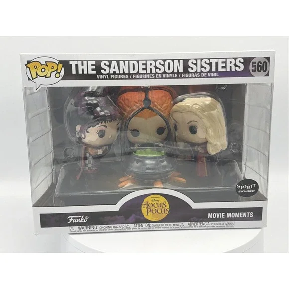 Funko Pop! Moments: Disney The Sanderson Sisters 560 Spirit Halloween Not Mint