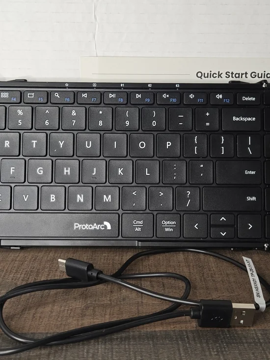 Black Wireless Bluetooth Keyboard for Windows & Mac