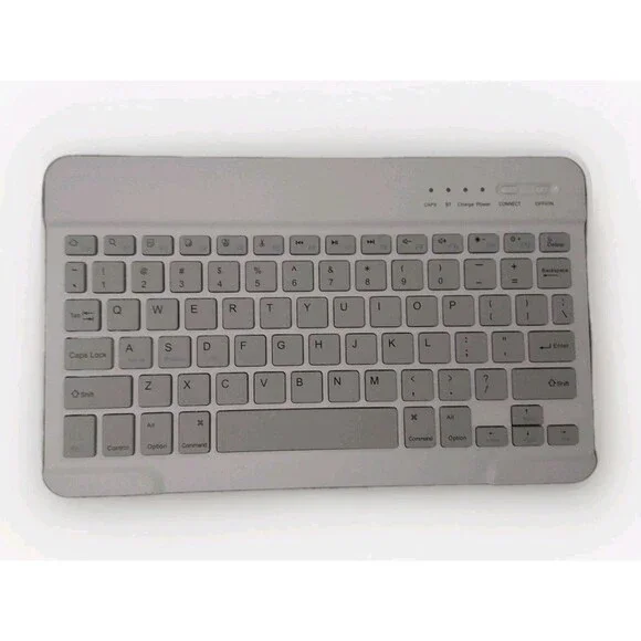 Ultra Slim Bluetooth Mini Keyboard Wireless Rechargeabl No Cable