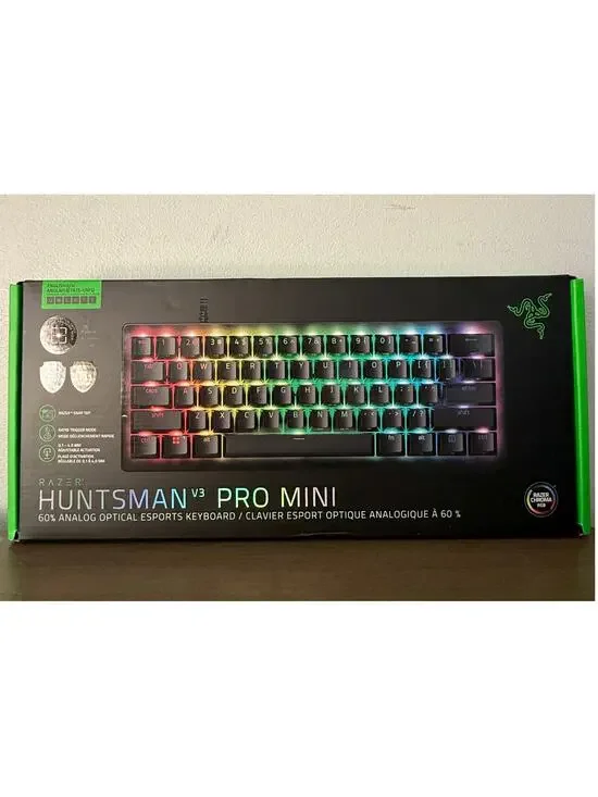 Razer Huntsman V3 PRO Mini 60% Analog Optical Esports Gaming Keyboard Sealed New