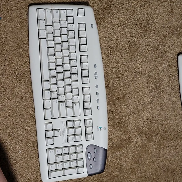 Logitech cordless Itouch keyboard