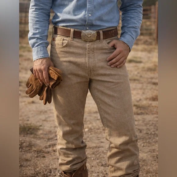 Levi's Relaxed Fit Tan Jeans