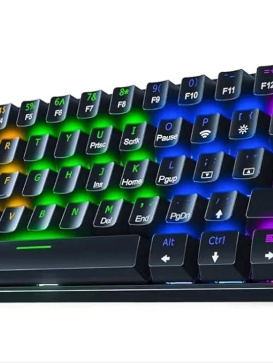 RGB Backlit Mini 60% Compact Mechanical Keyboard NEW