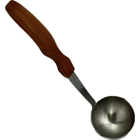 Cutco Ladle #15 Stainless Steel‎ Brown Handle Vintage Made In USA