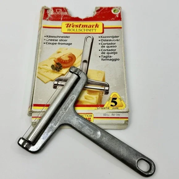 Vintage Westmark Rollschnitt Cheese Slicer Planer Made In West Germany With Box
