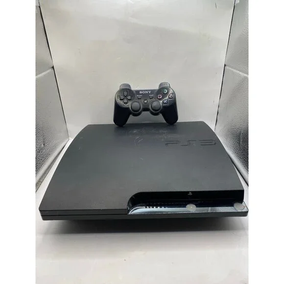 Sony PlayStation PS3 Slim Console CECH-2501A 160GB Controller Cords tested