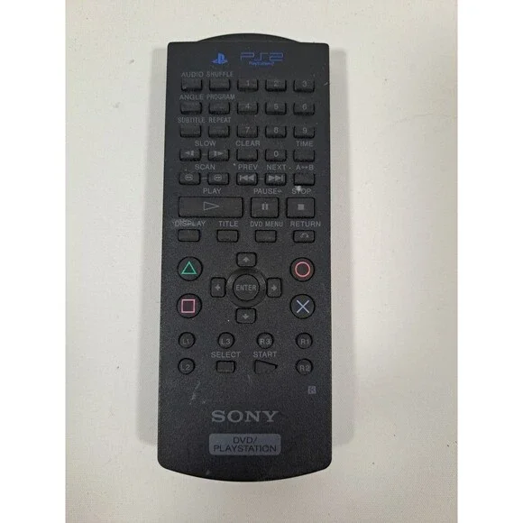 Genuine Sony PS2/DVD Remote Control SCPH-10150 OEM No Dongle