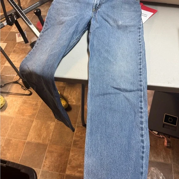 Levi's Light Blue Straight-Leg Jeans