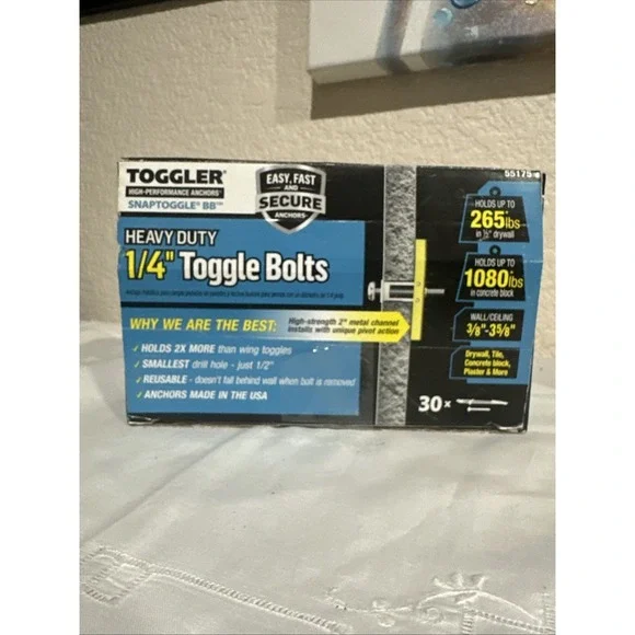 Toggler Heavy Duty 1/4