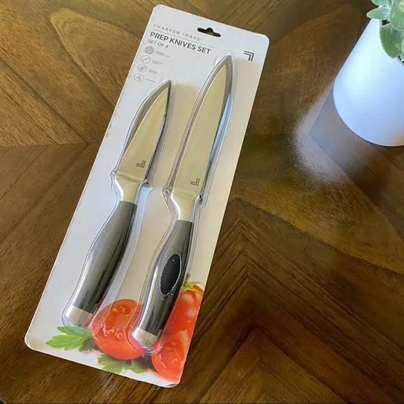 New Sharper Image Prep Knives 4 pc set