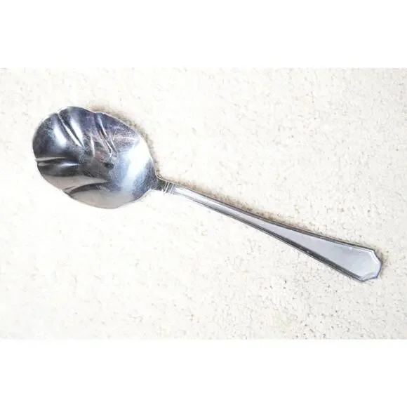 Wallace Stainless Flatware Arlington Sugar Spoon 6 3/8 inches