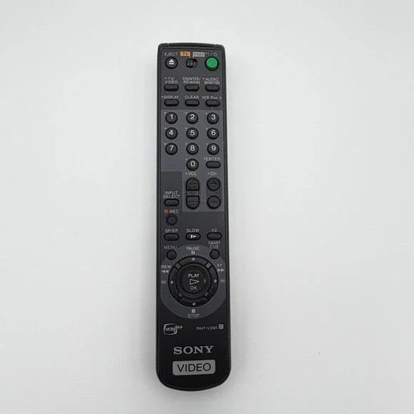 Sony RMT-V266 OEM VCR Plus+ Remote Control For Sony VCR TV Video Tested