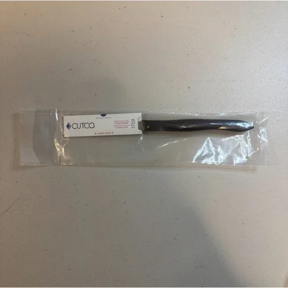 Cutco 1759 Classic Brown Serrated Blade Kitchen Table Knife 3-3/8