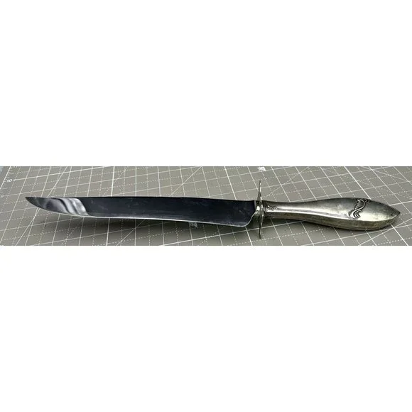 Web Sterling Handle Carving Knife 13 1/2