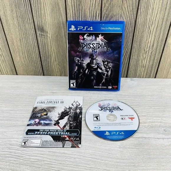 Dissidia Final Fantasy NT (Sony PlayStation 4, 2018, PS4) Tested Working