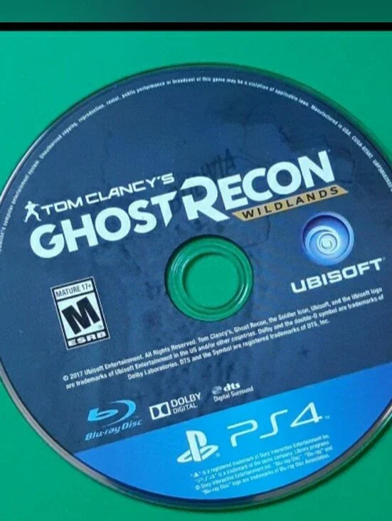 Sony PS4 Ghost Recon Wildlands Disc - Blue