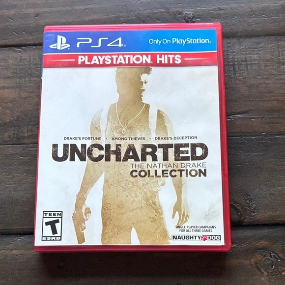 Uncharted: The Nathan Drake Collection Hits- Sony PlayStation, PS4 - Very Good!