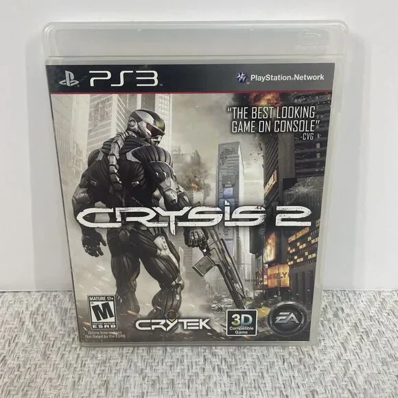 Crysis 2 Sony PlayStation 3 PS3 Complete Shooter Video Game