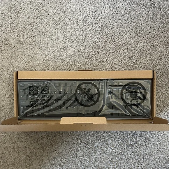 Dell Keyboard in Brown Box