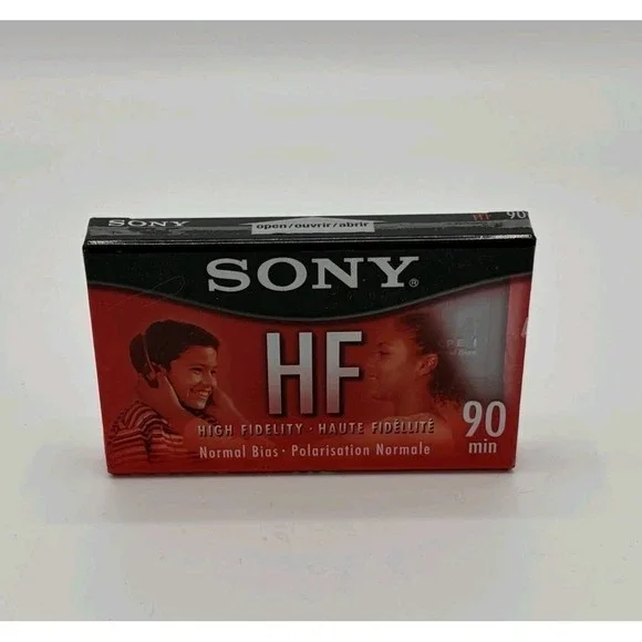 Sony HF‎ 90 Normal Bias Blank Cassette C-90HFL - 90min- NEW