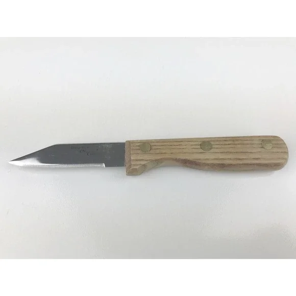 Chicago Cutlery Paring‎ Utility Knife Walnut Wood Handle Stainless Steel 3