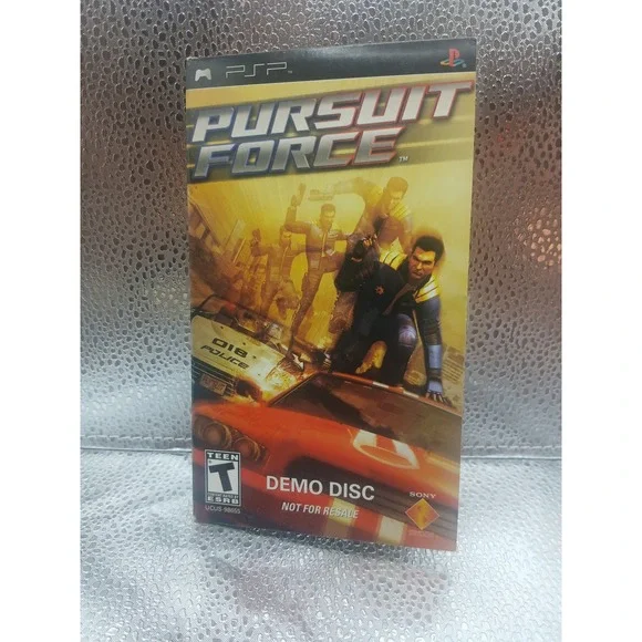 Pursuit Force Demo Disc Sony PSP Not For Resale UMD Promo UCUS-98655 E3 2005