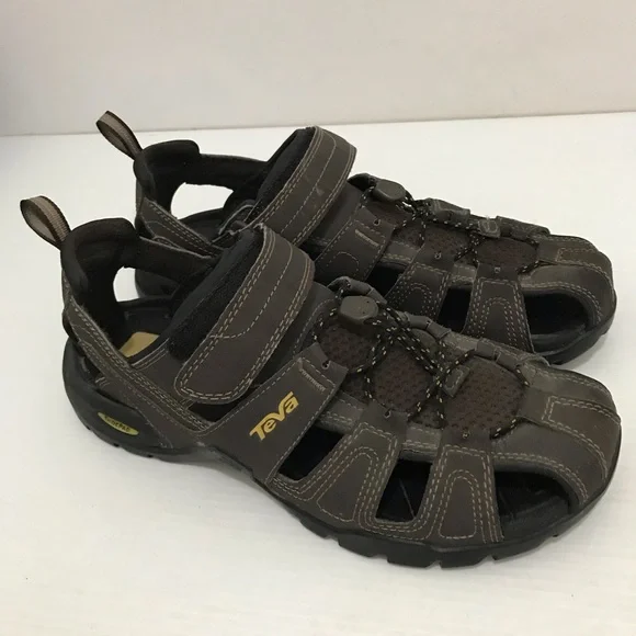 Teva Brown Outdoor Fisherman Sandals Size 9