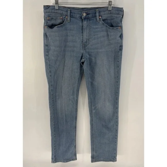 Levis 541 Athletic Taper Jeans Mens 33x32 Fits 33X31 Light Wash Stretch Pants