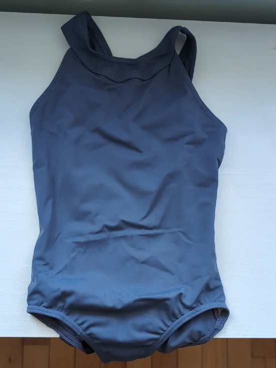 Two Balera girls Dance Leotards, both NWT, Size Small, Indigo Color
