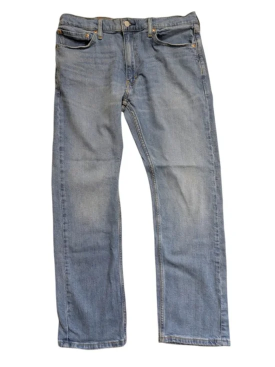 Levi's 513 Straight Jeans 36 x 30 Light Wash