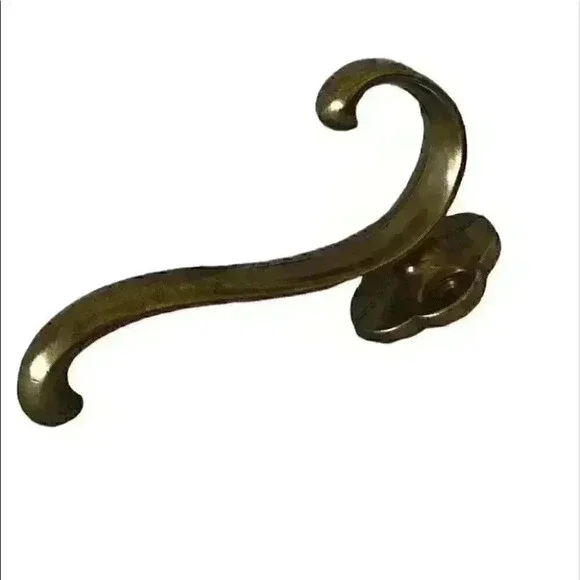 VTG Coat and Hat Brass Hook about 5