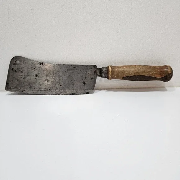 Vintage S. Richard Butcher Cleaver 7