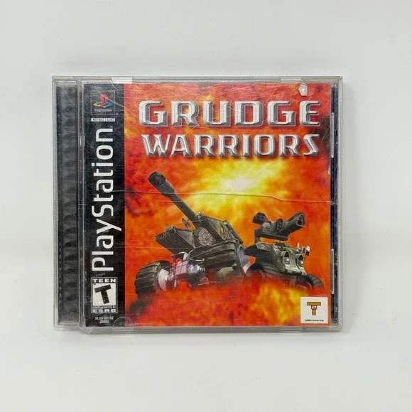 Grudge Warriors Sony PlayStation 1 PS1 2000 Vehicular Combat SLUS-01150 NTSC U/C