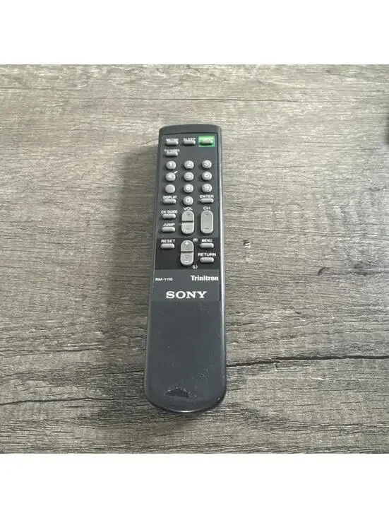OEM Vintage Sony Trinitron RM-Y116 Replacement Remote Control for CRT TV