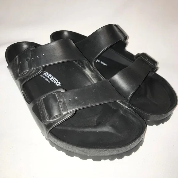 Birkenstock Arizona EVA Black Sandals Mens 13 Womens 15 Slides