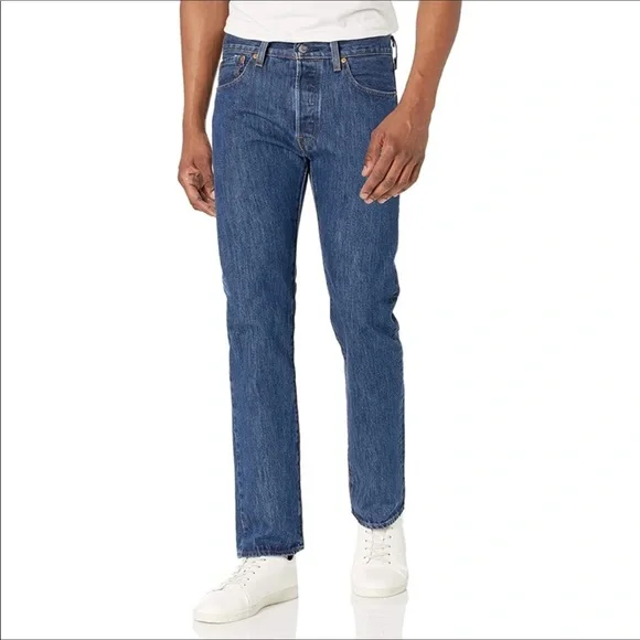 Levi’s 501 Straight Leg Button-fly Jeans