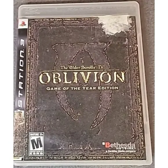 The Elder Scrolls IV Oblivion GOTY PS3 Sony PlayStation 3 Game GUC
