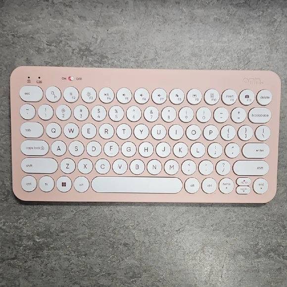 Pink Wireless Keyboard